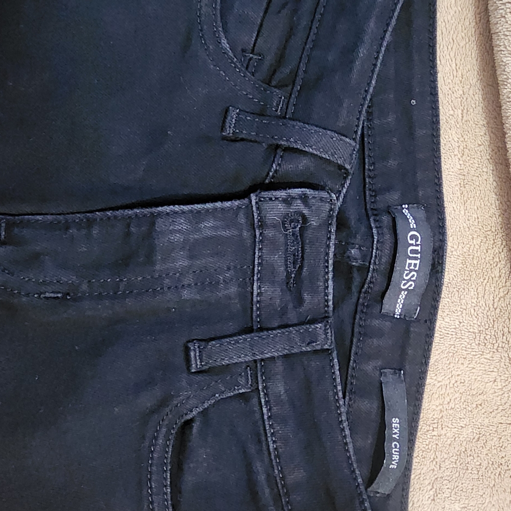 Guess Dark Gray Denim with Logo